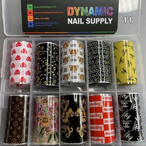 Nail Art Design Foils - 11