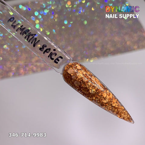 Pumpkin Spice - Acrylic Glitter Powder - Dynamic Nail Supply
