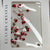 Heart shape rhinestone (mixed sizes) / charm for valentines nails design