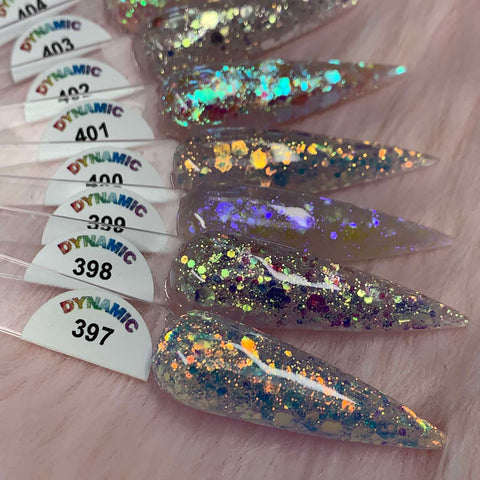 SDT  Iridescent Glitter Acrylic Collection for Dipping and Sculpting