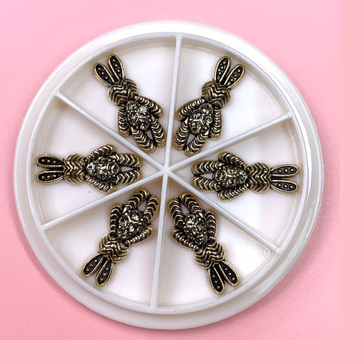 Antique Bunny Charm for Nails Art Designer