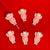 6 pcs KAWS Nail Designer Charms (Pallet Slipper Pink)