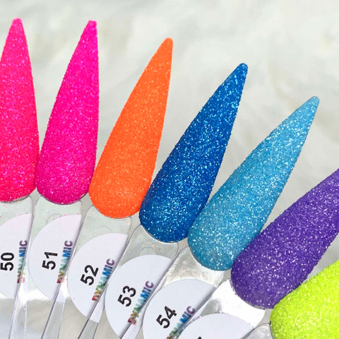 0.7 oz Neon Loose Glitter (Super-Fine Size) for Summer Nails Collection